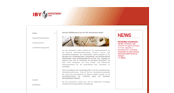 Desktop Screenshot of iby-gmbh.de